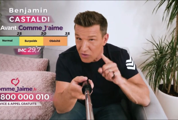 Combien gagne Benjamin Castaldi avec les pubs Comme J'aime ?