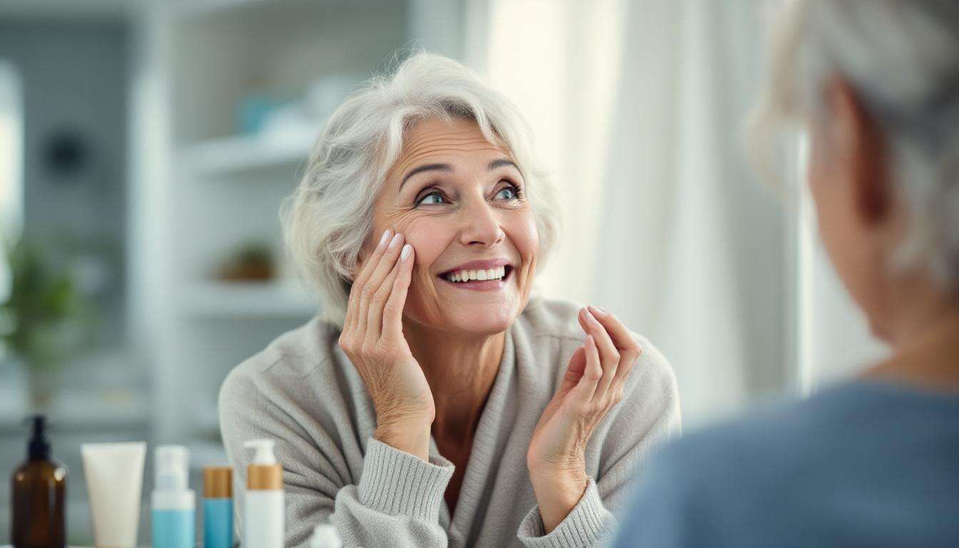 Crème anti-âge efficace pour les seniors de plus de 60 ans