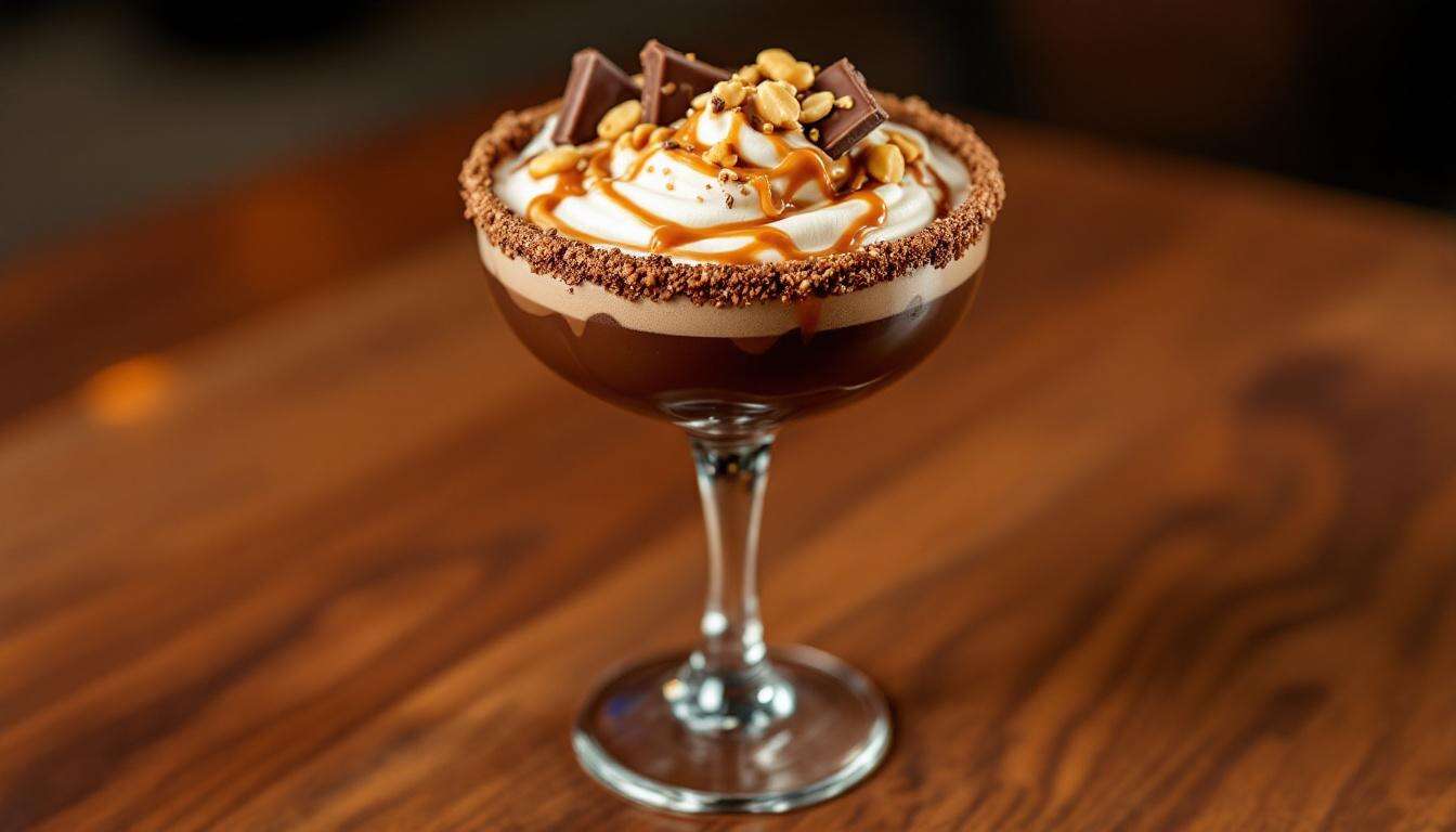 Recette Cocktail Bonbon Snickers : délice Gourmand à Savourer