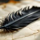 Signification de la Plume Noire : symbole et Mystère