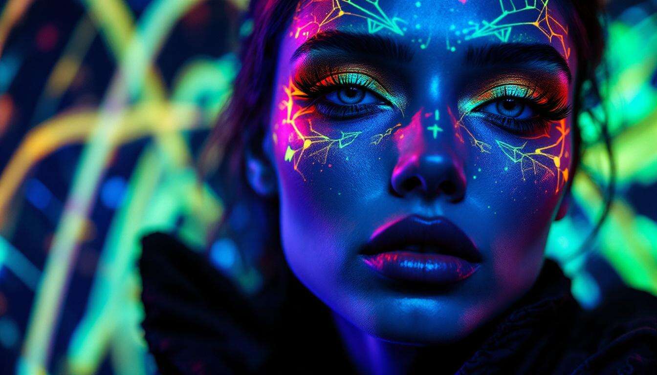 Maquillage Fluo : conseils et tendances à explorer